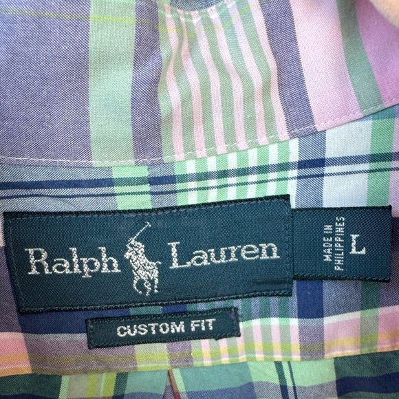 Ralph Lauren Plaid Button Down - Picture 3 of 3